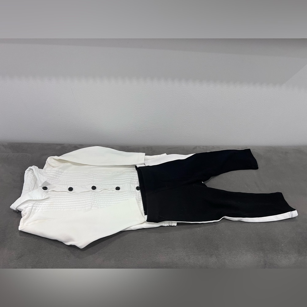 The tiny universe tuxedo style set for baby boy